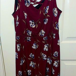 XL Maurices Floral Maxi Dress